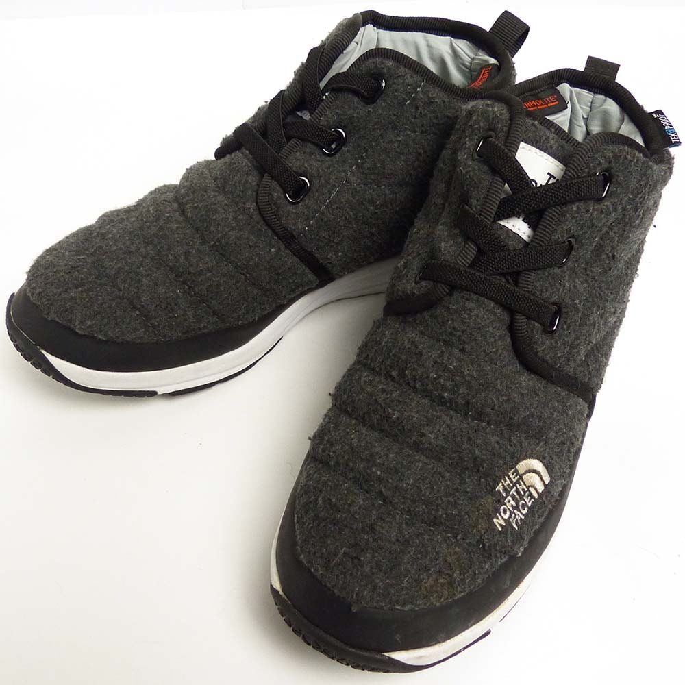 THE 悩ましい NORTH FACE ブラック ハイカットシューズ