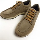 【未使用】イタリア製 Santoni / サントーニ Caoutchouc スエード スニーカー 6(25-25.5cm相当)(メンズ)【中古】【送料無料】