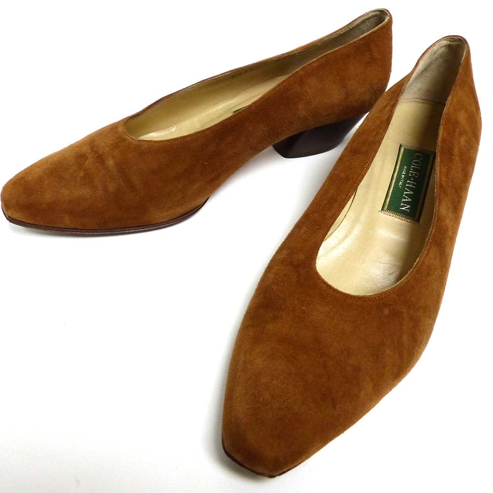 イタリア製 COLE HAAN /コールハーン スエード パンプス 7B(24cm相当  