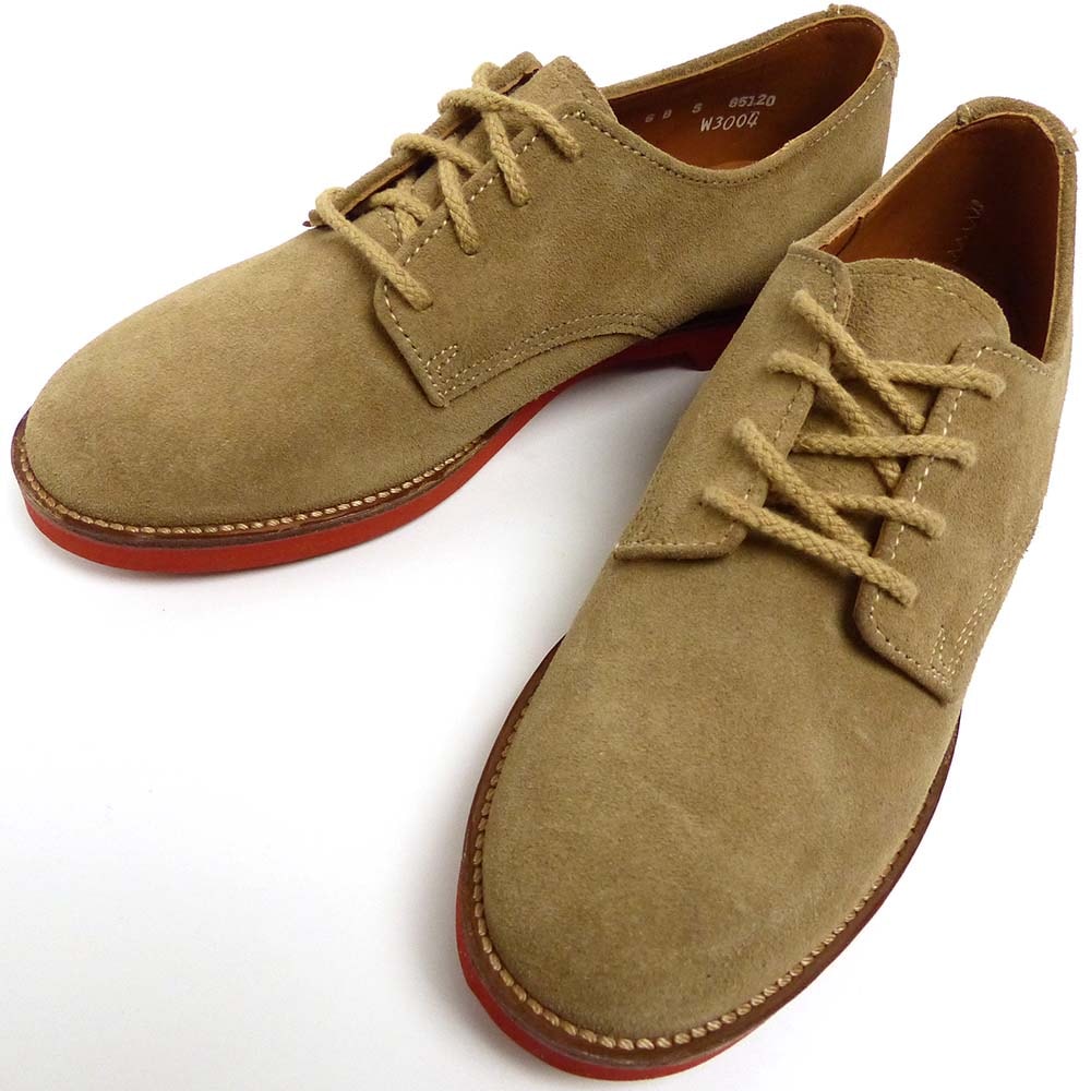 美品】WALK OVER / ウォークオーバー スエードプレーントゥシューズ 