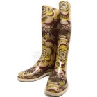 イタリア製 EMILIO PUCCI / エミリオプッチ プッチ柄 幾何学模様 レインブーツ 35(22.5cm相当) (レディース)【中古】