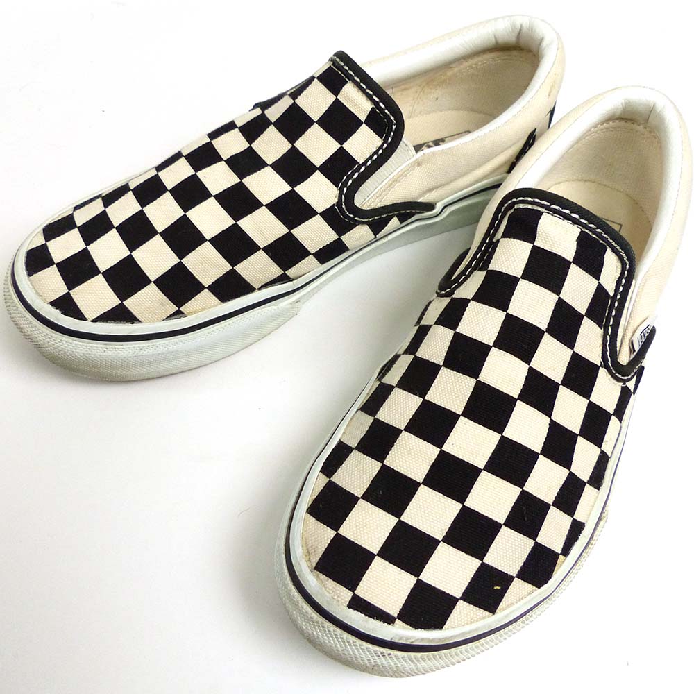 VANS / バンズ SLIP-ON / スリッポン チェッカーフラッグ スニーカー 