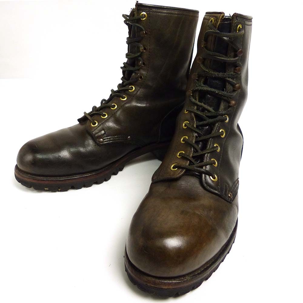 gorilla /ゴリラ ワーク 編み上げブーツ US8 1/2 EE (26.5cm相当