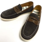 【未使用】Cole Haan コールハーン / ブラックデニムローファー / スニーカー 　8M(25.5cm相当)(メンズ)【中古】