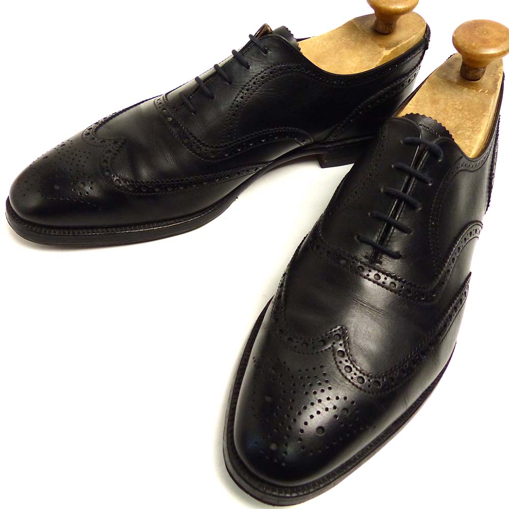 希少】英国製 FOSTER & SON /フォスター＆サンウイングチップシューズ 
