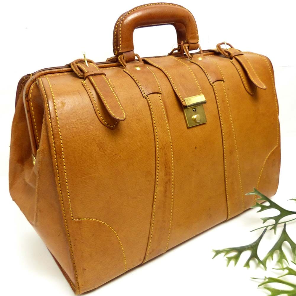 1970-80s ダレスバッグ / ドクターバッグ 【中古】｜レザーバッグ