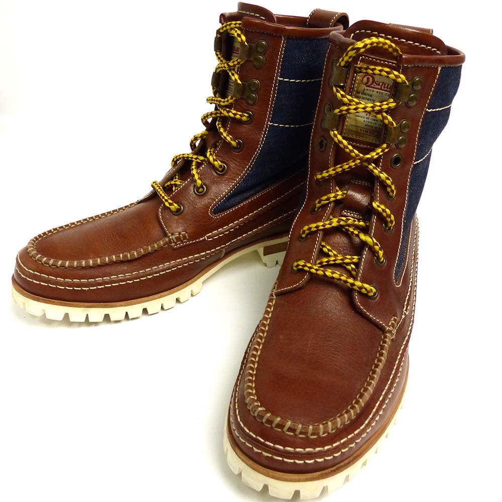 DSQUARED2 ディースクエアード アンクルブーツ ブラウン