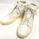 イタリア製 BALENCIAGA / バレンシアガ Monochrome High Sneaker ハイカットスニーカー 42(27.5cm相当)(メンズ)【中古】【送料無料】