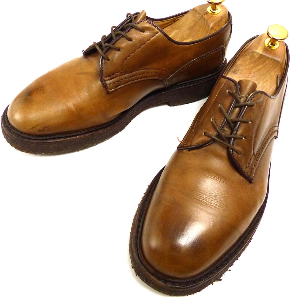 英国製 Tricker's / トリッカーズ オープントゥ / ダービーシューズ