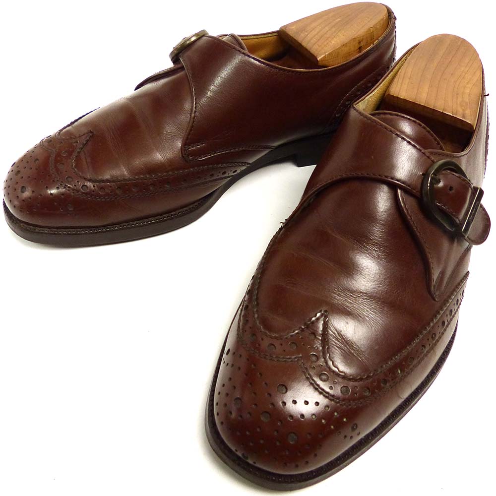 BURBERRY / バーバリー モンクストラップ シューズ 4 1/2(24.5cm相当