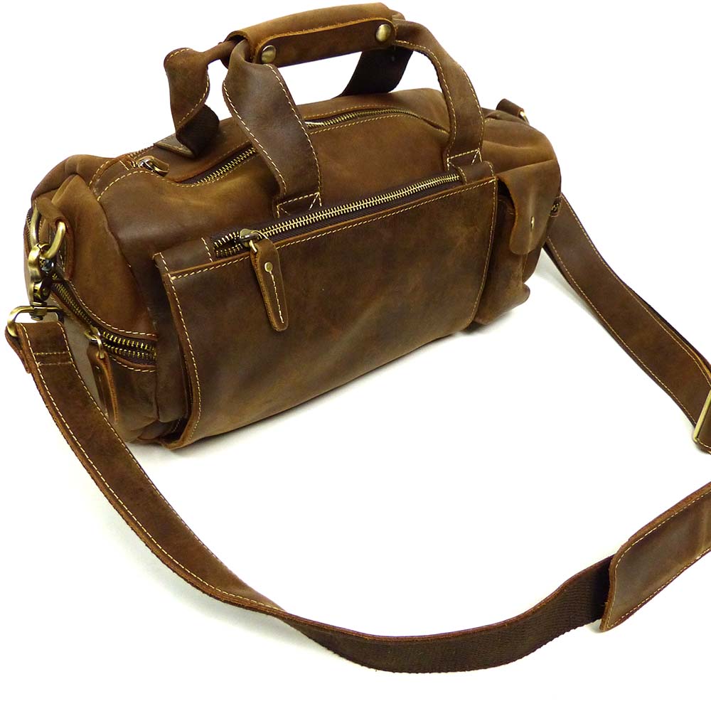 本革レザーボストンバッグ / トラベルバッグ【中古】｜レザーバッグ 