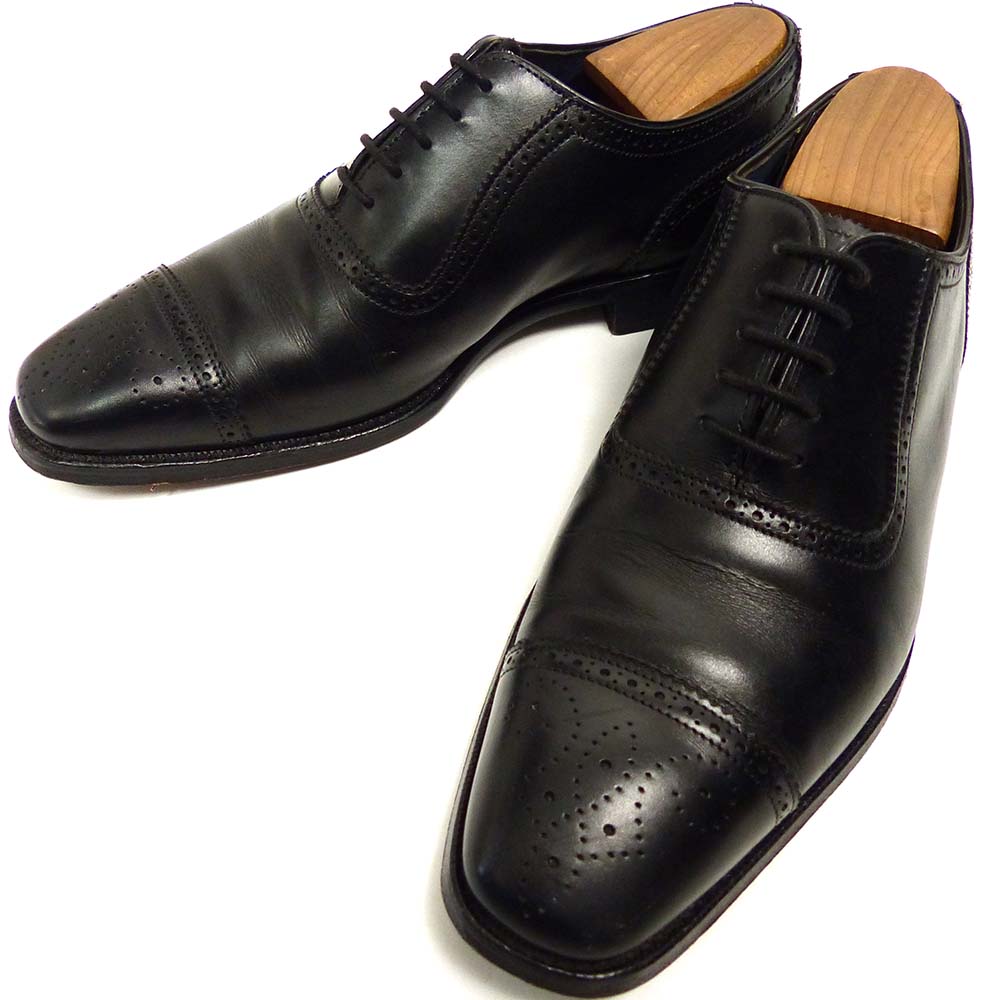 英国製 CHEANEY / チーニー TOMORROWLAND別注 セミブローグシューズ