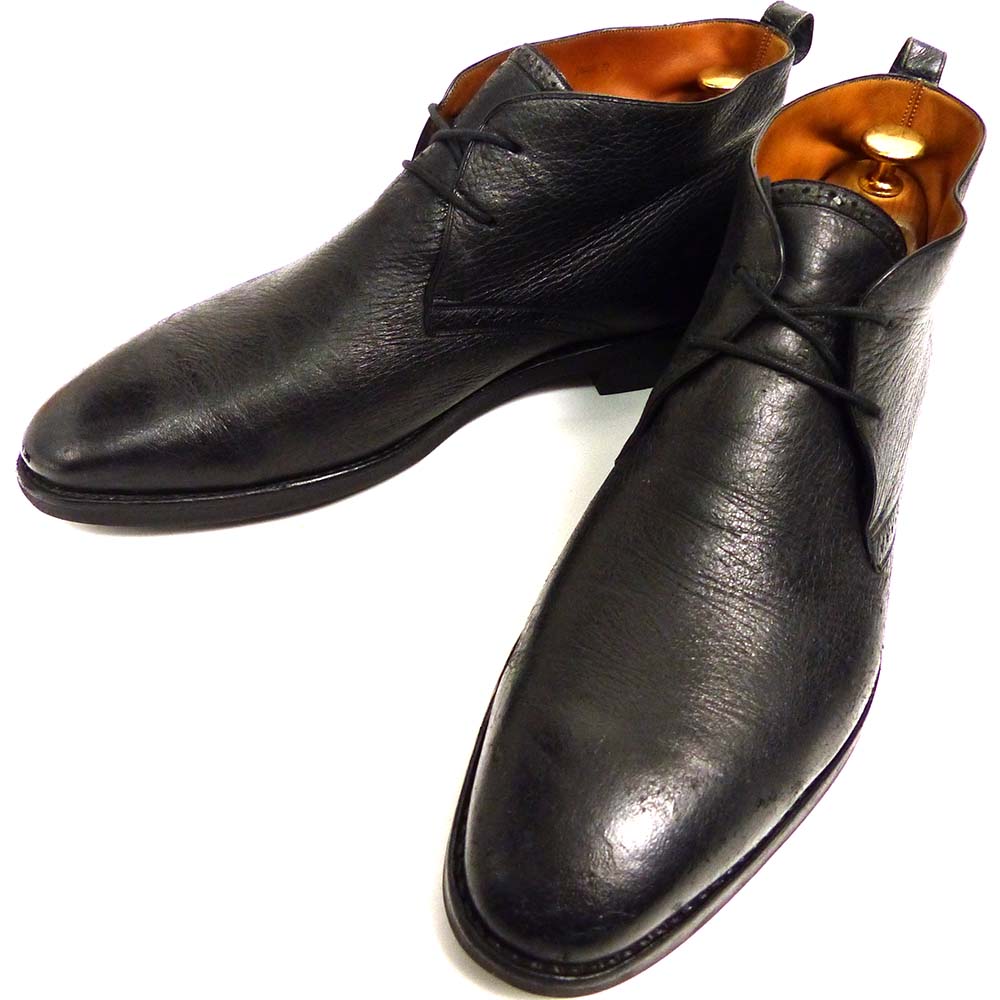 スイス製 BALLY SCRIBE / バリー レザー チャッカブーツ EU81/2 / US9 