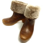 UGG / アグ リネア ショートブーツ USA7(24cm相当)(レディース)【中古】