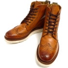 GRENSON / グレンソン メダリオン フルブローグブーツ UK6(24.5cm相当)【中古】