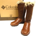 Columbia / コロンビア コンビレザー サイドジップブーツ　UK4(22.5cm相当)(レディース・箱付き)【中古】