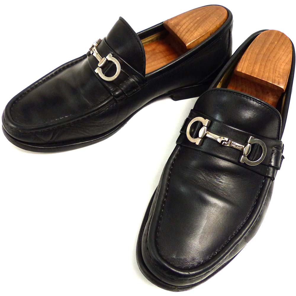 Salvatore Ferragamo フェラガモ ローファー 7B イタリア製 FERRAGAMO フェラガモ Salvatore Ferragamo サルバトーレ