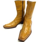イタリア製 Pollini / ポリー二 サイドゴアブーツ　38(24cm相当)(レディース)【中古】|ブーツ