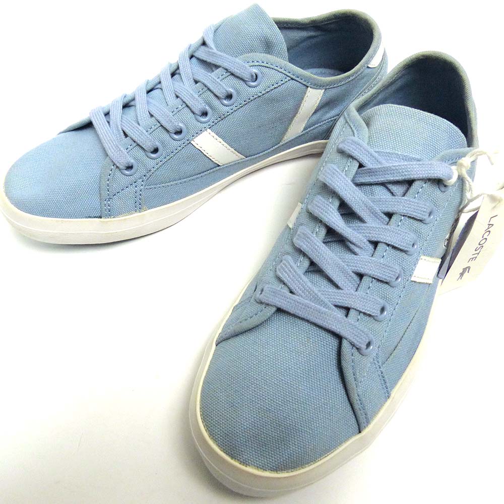 未使用】LACOSTE / ラコステ キャンバススニーカー USA5.5(22.5cm相当 