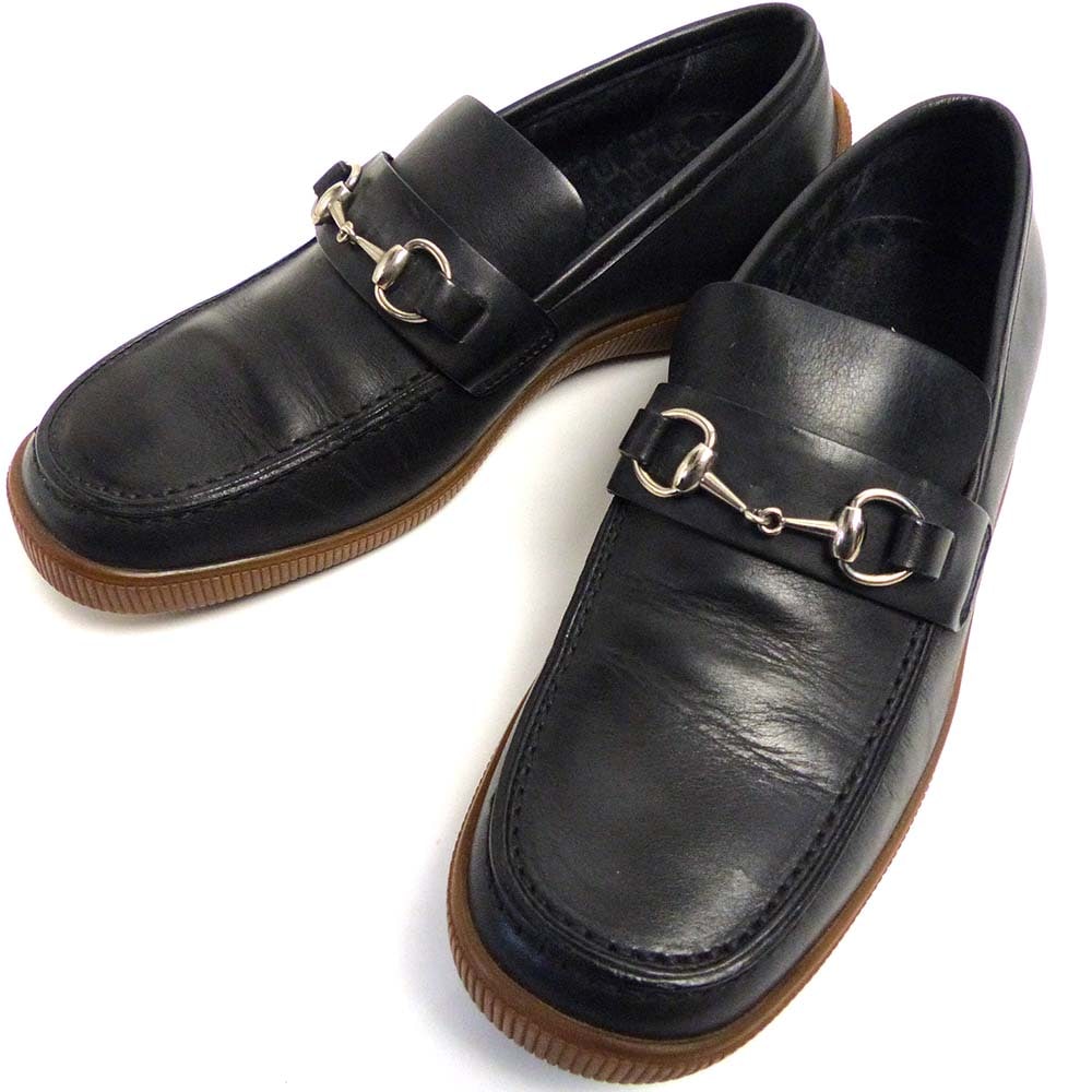 GUCCI グッチ レザー ホースビットローファー 【新品未使用】35