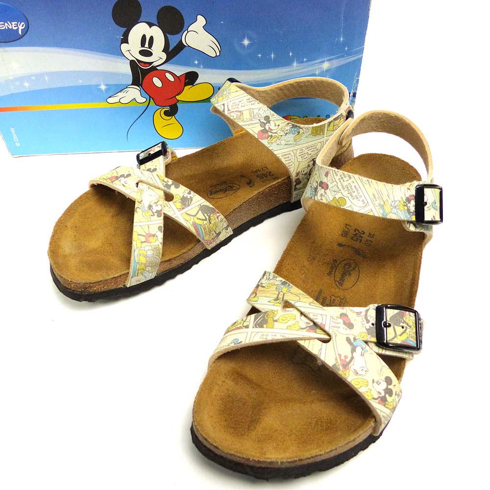 ビルケンシュトック / BIRKENSTOCK ミッキーコラボ サンダル 38