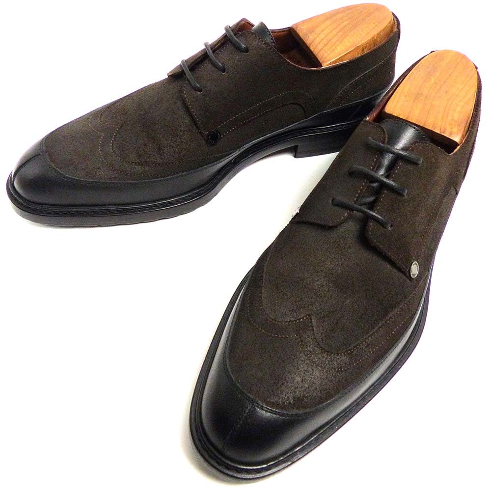 a.testoni ア・テストーニ ロングUチップコンビシューズ 85 a testoni ア・テストーニ ロングUチップコンビシューズ 85