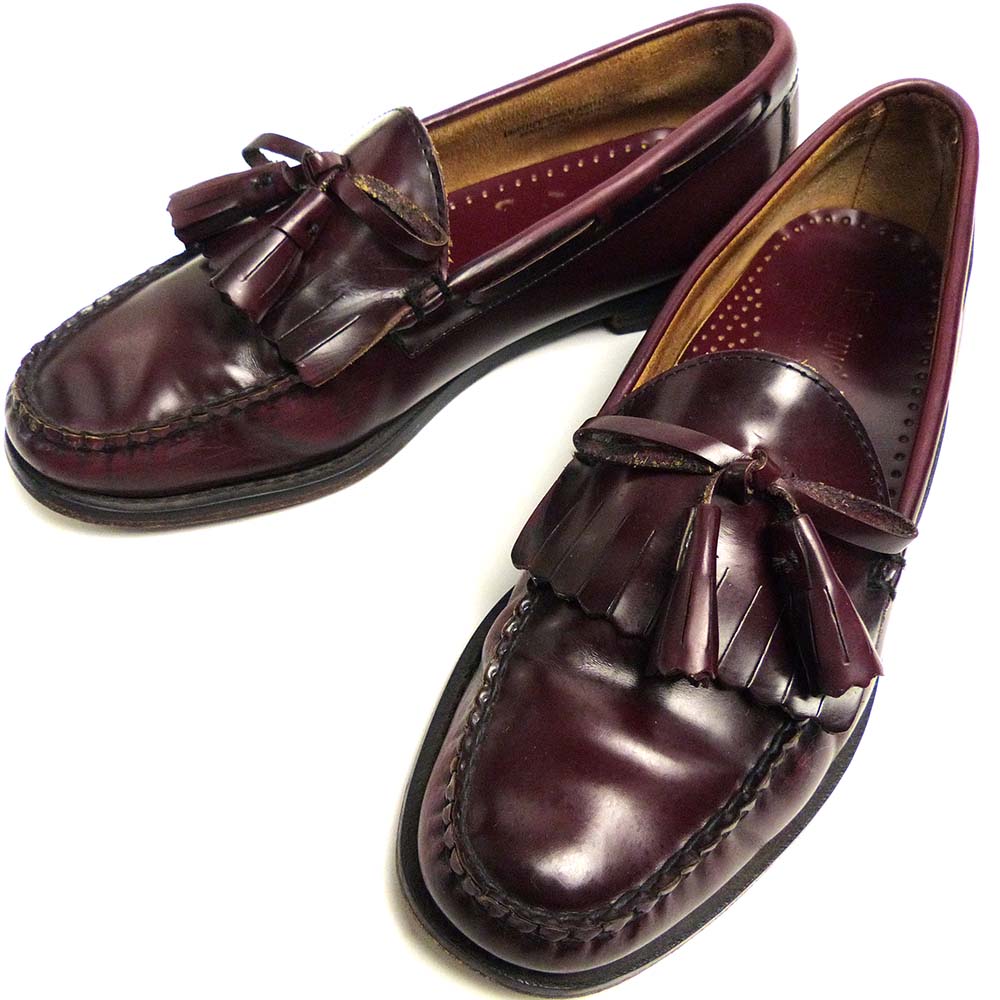 ＧＨ•ＢAＳＳタッセル ローファーＵＳ ７ Weejuns G.H.BASS / ジーエイチバス タッセルローファー US7/40