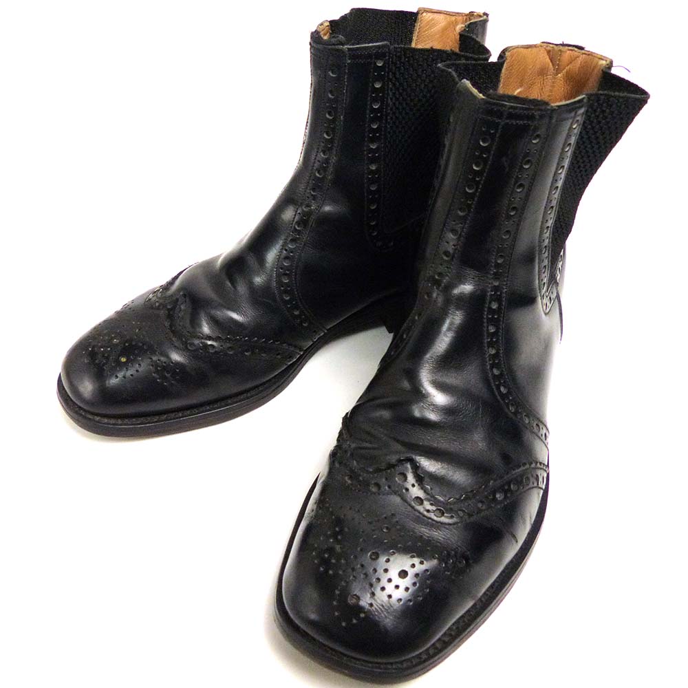 SANDERS サンダース　サイドゴアブーツ　プレーントゥ　 7 1/2インチ SANDERS サンダース サイドゴアブーツ プレーントゥ 7 1/2インチ