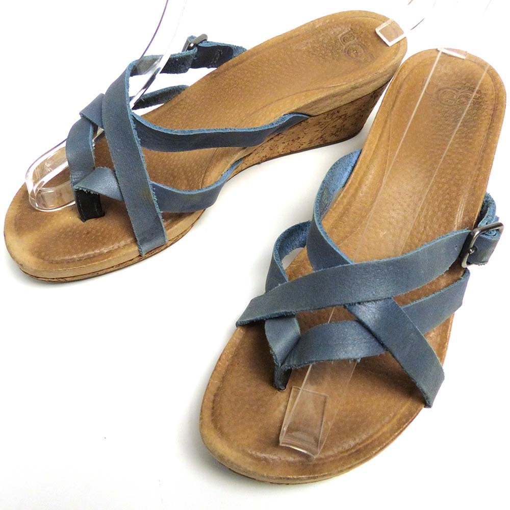 UGG / アグ ウエッジソール ストラップサンダル US5.5(22.5cm相当