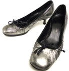イタリア製 Emporio Armani / エンポリオアルマーニ レザー パンプス / ヒール 35(22.5cm相当)(レディース)【中古】|ローファー