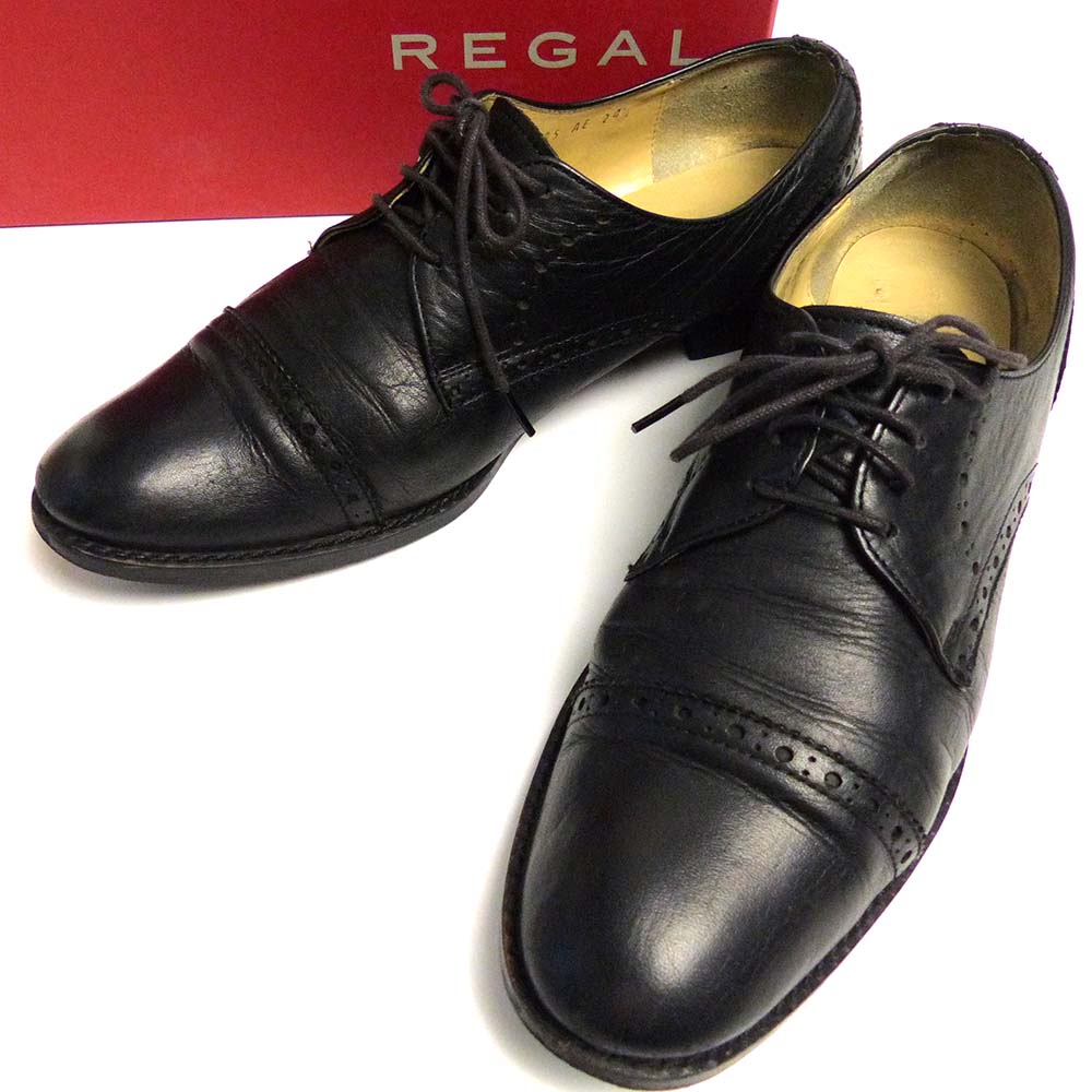新品レベル REGAL スワールトゥ 24 1/2 EE 名作 ビジネスシューズ 新品レベル REGAL スワールトゥ 24 1/2 EE 名作 ビジネス