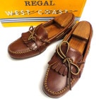 REGAL WEST COAST / リーガル レザーモカシン / キルトローファー　25.0(25cm相当)(箱付き・メンズ)【中古】|ローファー
