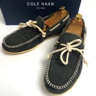 Cole Haan / コールハーン キャンバス デッキシューズ 9 1/2M(27cm相当)(メンズ・箱付き)【中古】