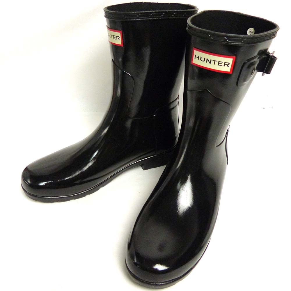 HUNTER /ハンター ショートレインブーツ UK4(23cm相当