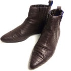 ISSEY MIYAKE FETE　/ イッセイミヤケ フェット　サークルステッチレザーブーツ　S(22cm相当)(レディース)【中古】【送料無料】