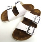 【訳あり】ドイツ製 BIRKENSTOCK / ビルケンシュトック ARIZONA / アリゾナ サンダル 39(25cm相当)(レディース・幅狭)【中古】