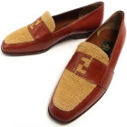 【未使用】イタリア製 FENDI / フェンディ パンプス / ローファー　36(23.5cm相当)(レディース)【中古】