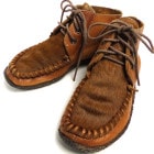 PUNTO PIGRO / プントピグロ ハラコ　レザー チャッカ ブーツ 36(23cm相当)(レディース)【中古】|ブーツ