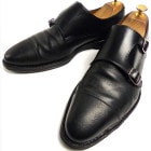 【訳あり】JALAN SRIWIJAYA / ジャランスリワヤ 98374 ダブルモンクストラップ シューズ　8 1/2(27cm相当)(メンズ)【中古】