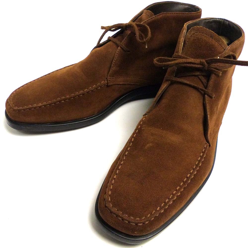 イタリア製 TOD'S /トッズ チャッカブーツ/ レースアップブーツ8.5 (27