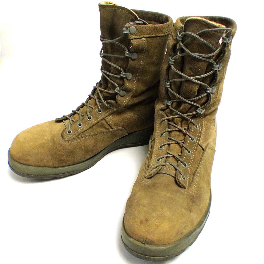 未使用品　米軍　BELLEVILLE ゴアテックス サイズUS 9W 27cm 米軍実物 官給品 BELLEVILLE ICWR コンバット ブーツ タン GORE-TEX