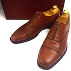 イタリア製 BARNEYS NEWYORK / バーニーズニューヨーク キャップトゥシューズ　6 1/2(25cm相当)(メンズ・箱付き)【中古】