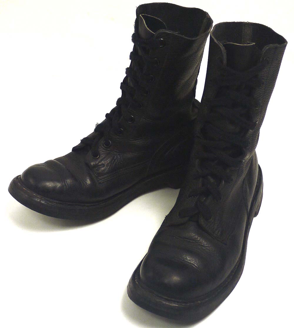 フランス軍 RUGAK シボ革ミリタリーブーツ/ コンバットブーツ 43