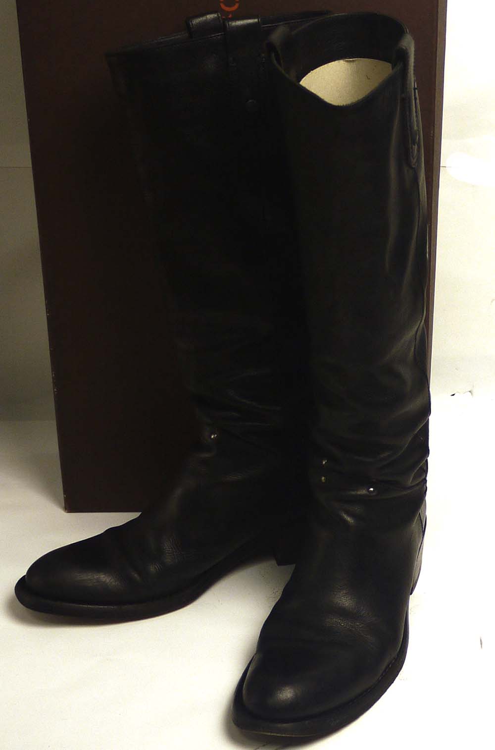 BUTTERO / ブッテロ B1524 レザー ロングブーツ 38(24cm相当