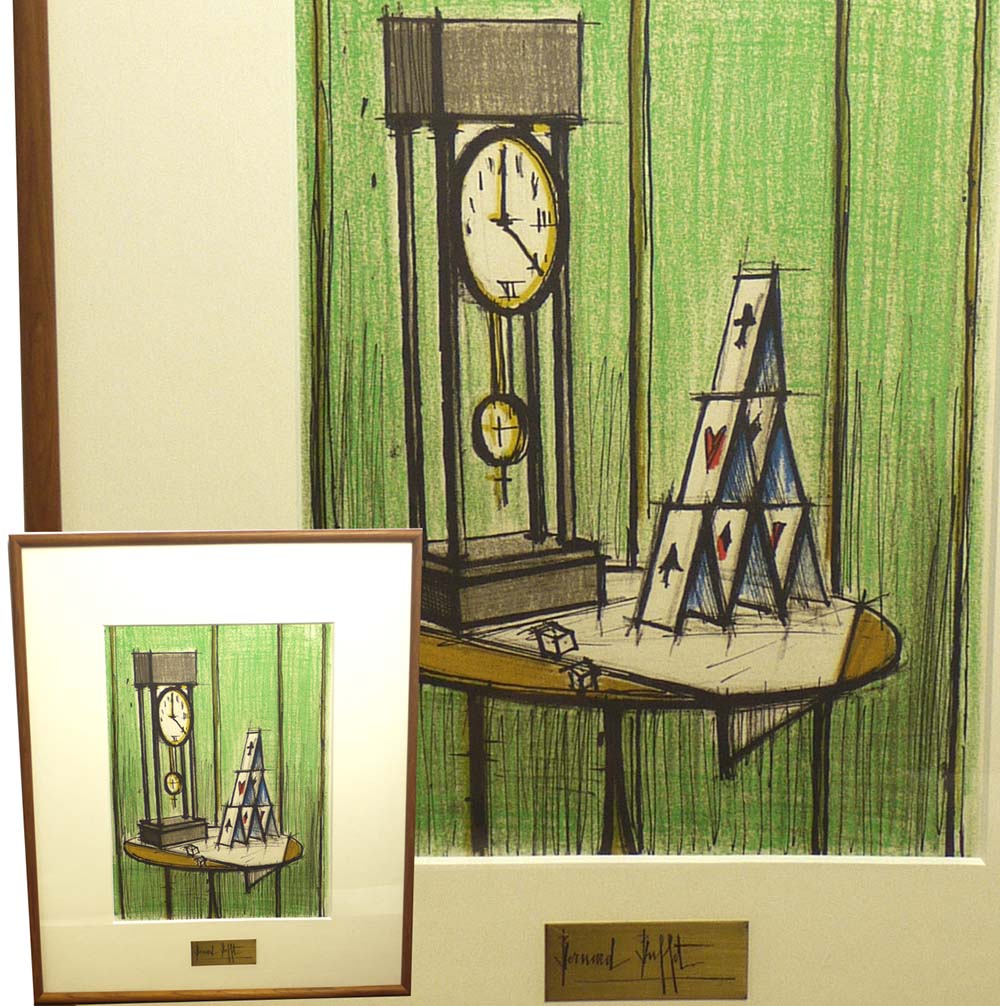 真作】1979 ベルナール・ビュッフェ「『ベルナール・ビュッフェ