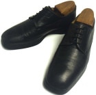 イタリア製 バリー / BALLY スクウェアトゥ プレーントゥシューズ　US7(25cm相当)(メンズ)【中古】|ドレスシューズ