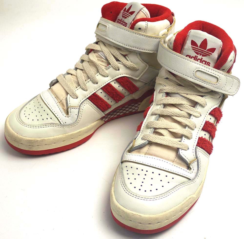 【極美品】adidasハイカットフォーラム84HI 復刻版ソール6cm/27cm adidas / アディダス / FORUM 84 HIGH_フォーラム 84 ハイカット