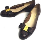 �����ꥢ�� ��������ȡ��� �ե��饬�� / Salvatore Ferragamo �������ܥ�쥶���ѥ�ץ� 4 1/2B(21.5-22cm����)(��ǥ�����)����š�