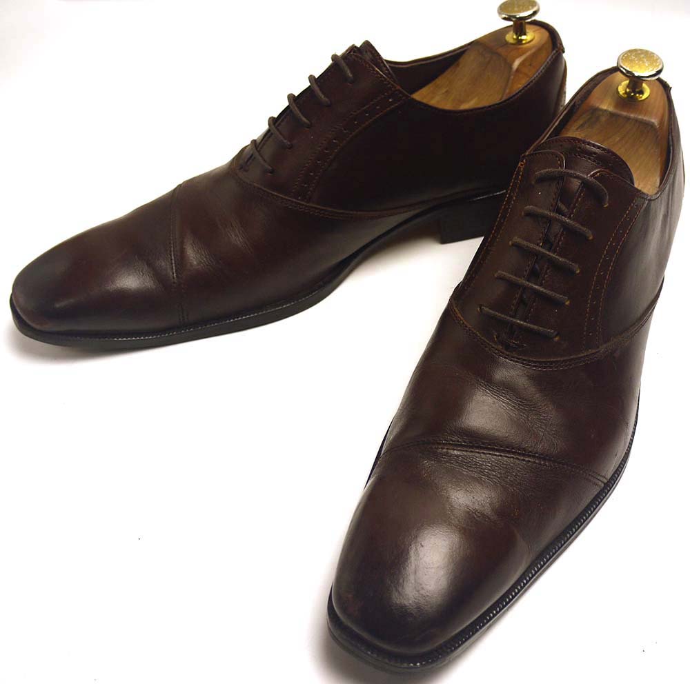 日本製 Perfect Suit Factory / P.S.FA 本革レザーシューズ 27(27cm 