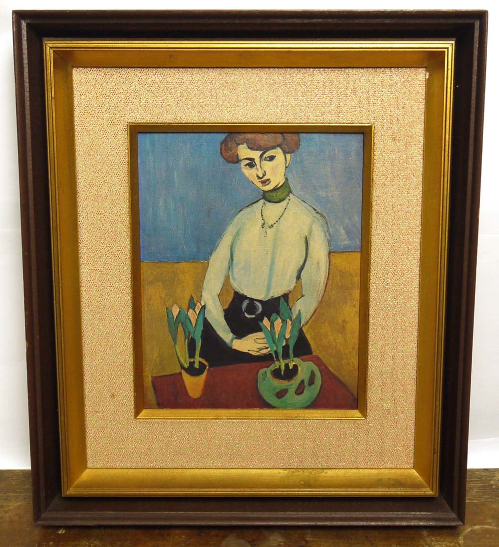 Henri Matisse / アンリ・マティス 「チューリップと若い女 」立体